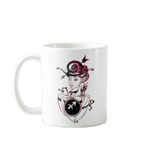 Sagittarius Art Deco Lady