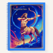 Sagittarius as the Celestial Archer Journal Notitieboek (Voorkant)