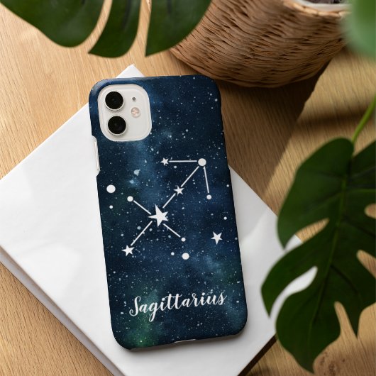 Sagittarius Astrological Zodiac Sign Constellation Case-Mate iPhone Case