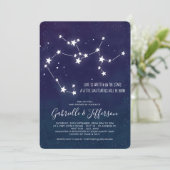 Sagittarius Astrology Baby shower Kaart (Staand voorkant)