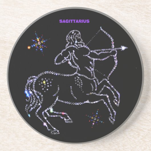 Sagittarius Astrology Onderzetter (Voorkant)
