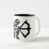 Sagittarius Astrology Sun Sign, Zodiac Mok (Voorkant rechts)