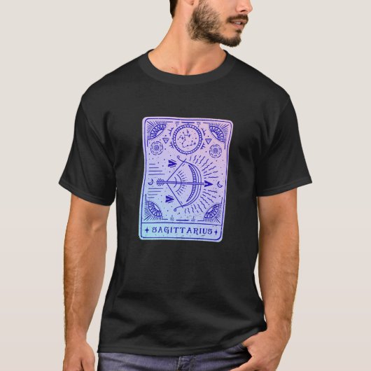 Sagittarius Astrology T-shirt (Voorkant)