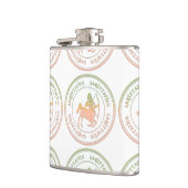 Sagittarius Astrology Zodiac d1 Flask 2 Heupfles (Links)