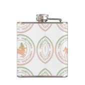 Sagittarius Astrology Zodiac d1 Flask 2 Heupfles (Achterkant)