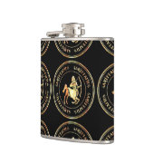 Sagittarius Astrology Zodiac d1 Flask 3 Heupfles (Links)