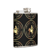 Sagittarius Astrology Zodiac d1 Flask 3 Heupfles (Rechts)