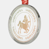 Sagittarius Astrology Zodiac d1 Ornament (Links)