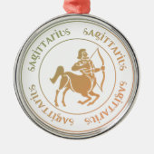 Sagittarius Astrology Zodiac d1 Ornament (Voorkant)