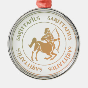Sagittarius Astrology Zodiac d1 Ornament