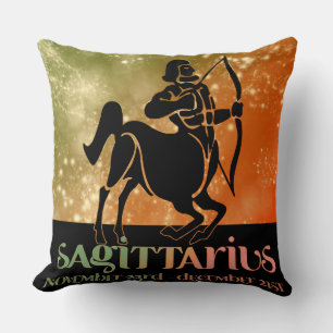 Sagittarius Astrology Zodiac d1 Pillow Kussen