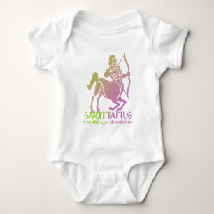 Sagittarius Astrology Zodiac d3 Baby Romper