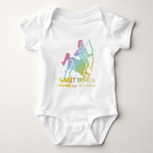 Sagittarius Astrology Zodiac d5 Baby Romper