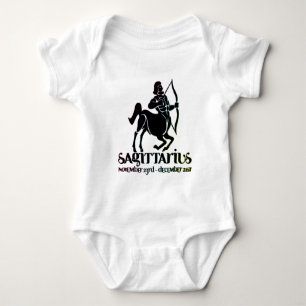 Sagittarius Astrology Zodiac d5b Baby Romper