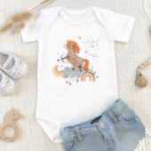 Sagittarius Baby: Archer's Starry Personalized Romper