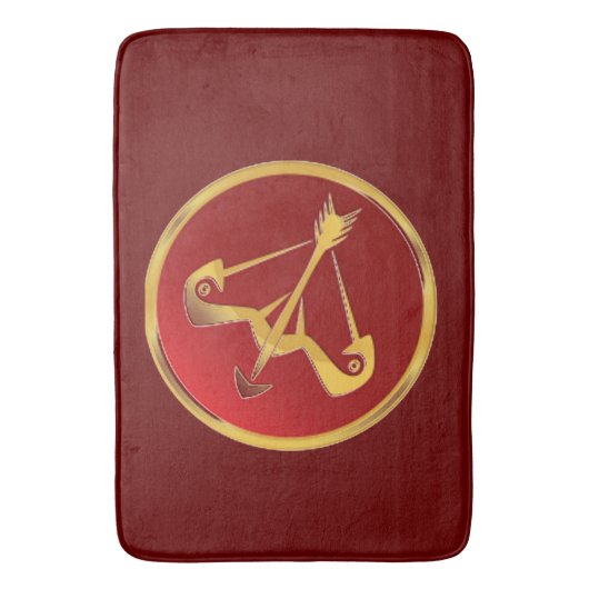 Sagittarius Badmat (Voorkant Verticaal)