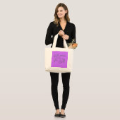 Sagittarius Bag Grote Tote Bag (Voorkant (model))