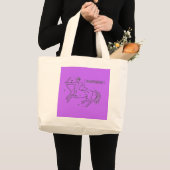 Sagittarius Bag Grote Tote Bag (Voorkant (product))