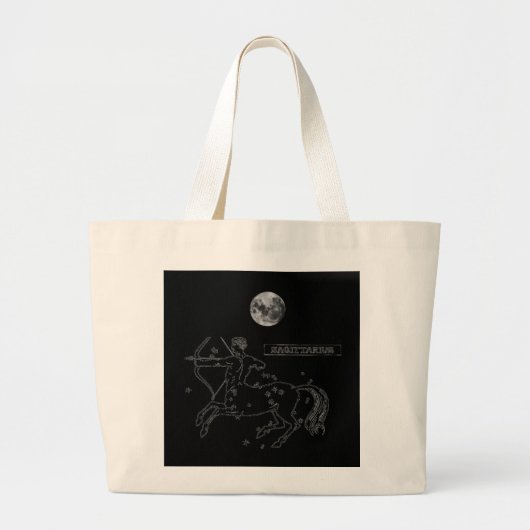 Sagittarius Bag Grote Tote Bag (Voorkant)