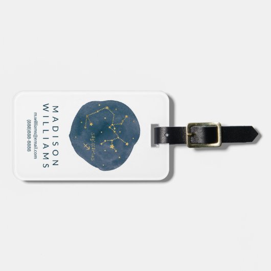 Sagittarius Bagagelabel (Voorkant horizontaal)