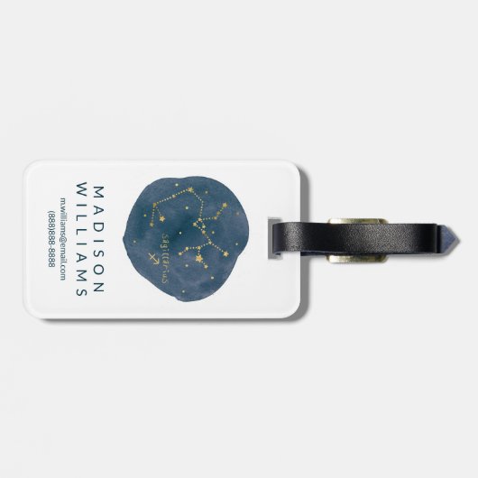 Sagittarius Bagagelabel (Achterkant horizontaal)