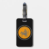 Sagittarius Bagagelabel (Achterkant verticaal)