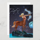 SAGITTARIUS BEDANKKAART (Voorkant / Achterkant)