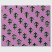 Sagittarius Birth Sign Celtic Knot Zodiac Paper Cadeaupapier (Vlak)