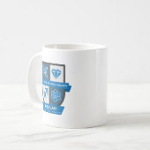 Sagittarius Birthday Crest™ for December 1-21 Mug Koffiemok (Voorkant links)