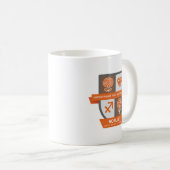 Sagittarius Birthday Crest™ for November 22-30 Mug Koffiemok (Voorkant rechts)