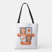Sagittarius Birthday Crest™ November 22-30 Tote Bag (Achterkant)