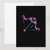 Sagittarius Birthday Gift Zodiac Sign Costuum Kaart (Voorkant / Achterkant)