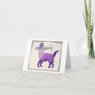 Sagittarius Birthday Kaart