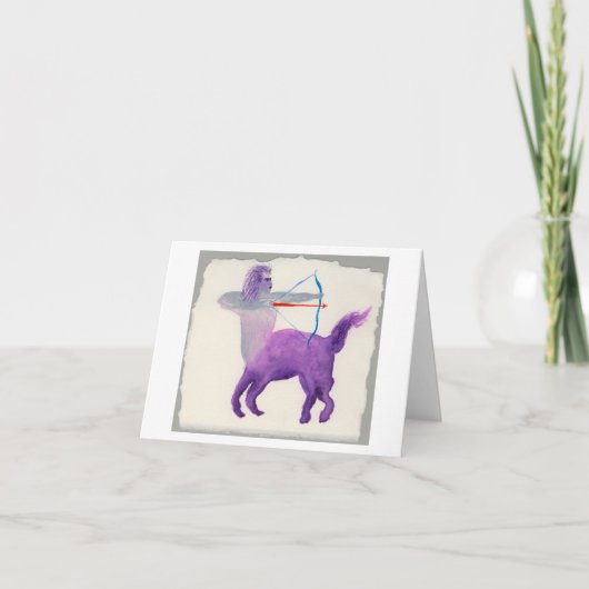 Sagittarius Birthday Kaart (Voorkant)