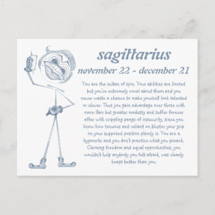 Sagittarius [ - BitchScope -] Briefkaart
