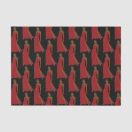 Sagittarius Black Woman Tissuepapier