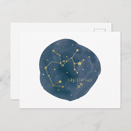 Sagittarius Briefkaart (Voorkant / Achterkant)