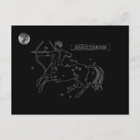 Sagittarius Briefkaart (Voorkant)
