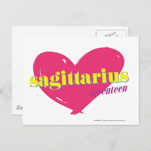 Sagittarius Briefkaart (Voorkant / Achterkant)