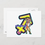 Sagittarius Briefkaart (Voorkant / Achterkant)