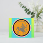Sagittarius Briefkaart (Staand voorkant)