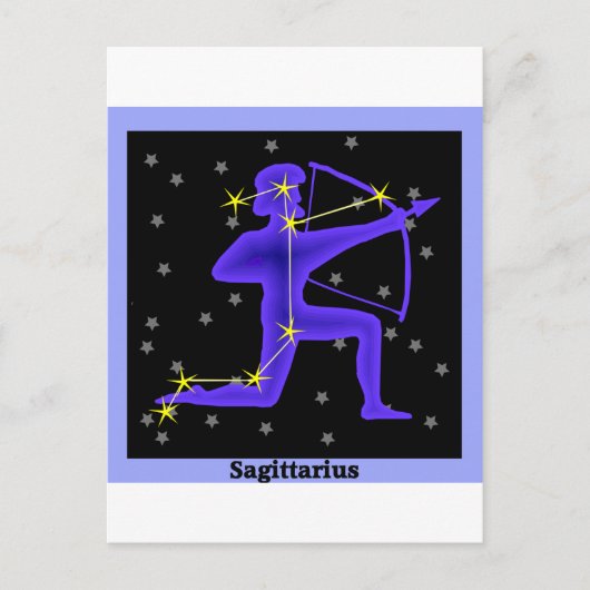 Sagittarius Briefkaart (Voorkant)