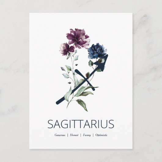 Sagittarius Briefkaart (Voorkant)