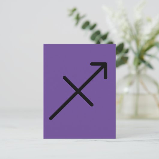 Sagittarius Briefkaart (Staand voorkant)