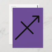 Sagittarius Briefkaart (Voorkant / Achterkant)