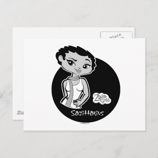 Sagittarius Briefkaart (Voorkant / Achterkant)