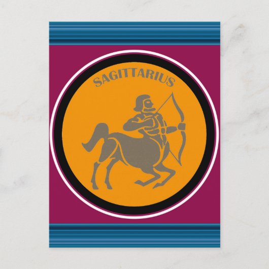 Sagittarius Briefkaart (Voorkant)