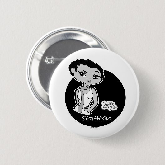 Sagittarius Button (Voorkant /achterkant)
