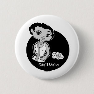 Sagittarius Button