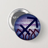 Sagittarius Button (Voorkant /achterkant)